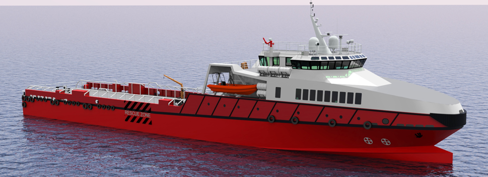 norcan 222 emergency response vessel - canada